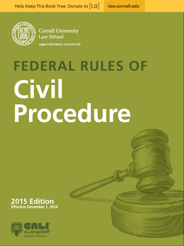 Federal civil procedure
