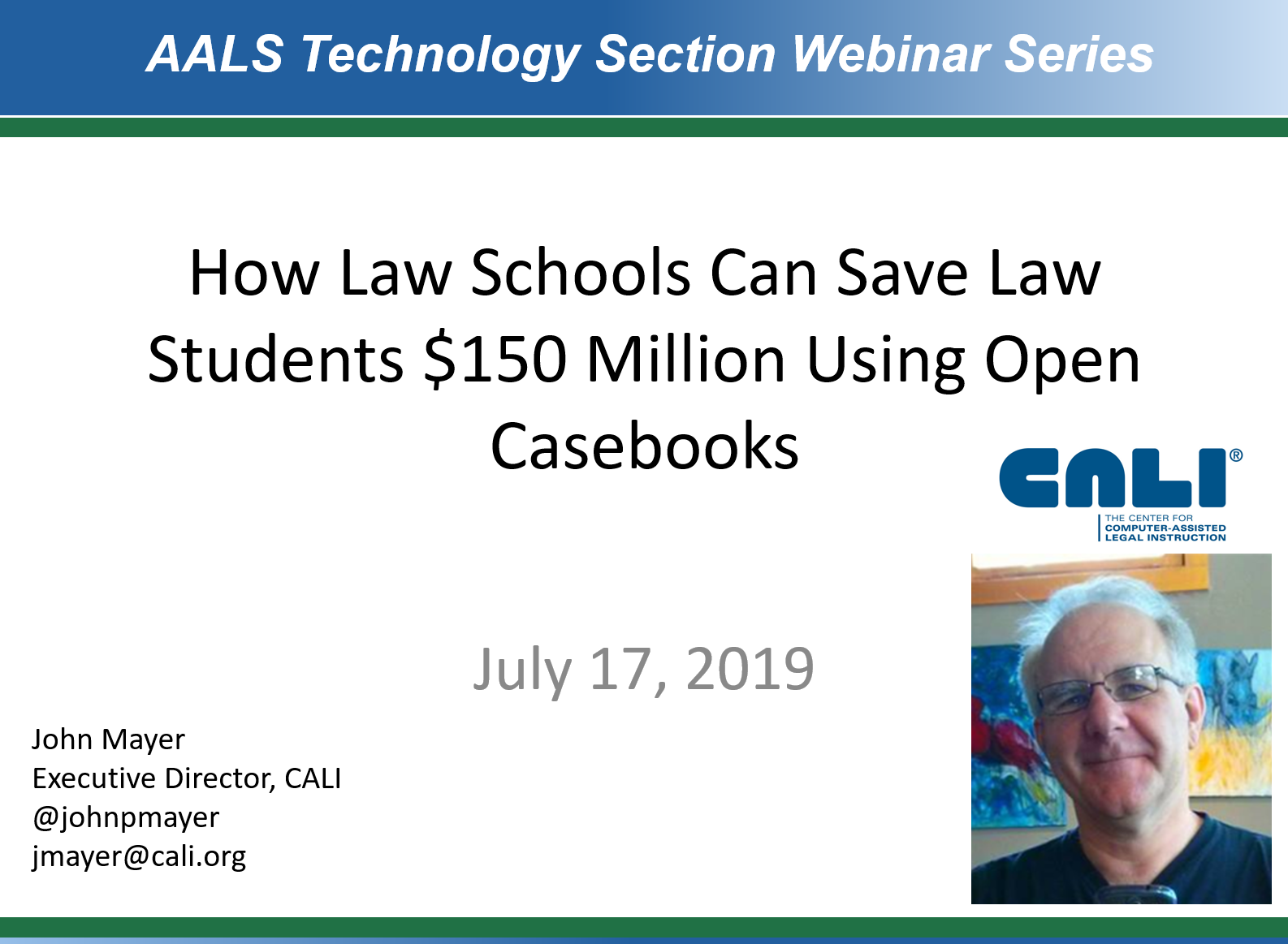 How law schools can save $150M