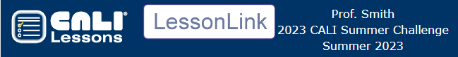 Challenge Header Text - LessonLink, 2023 CALI Summer Challenge