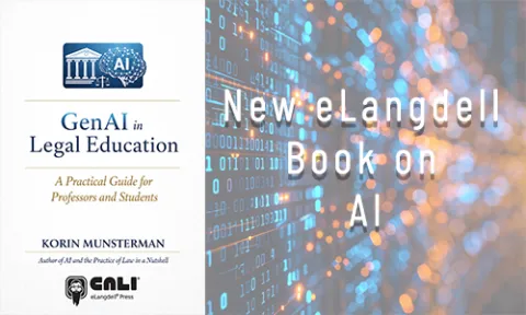 New book on AI in Legal Education